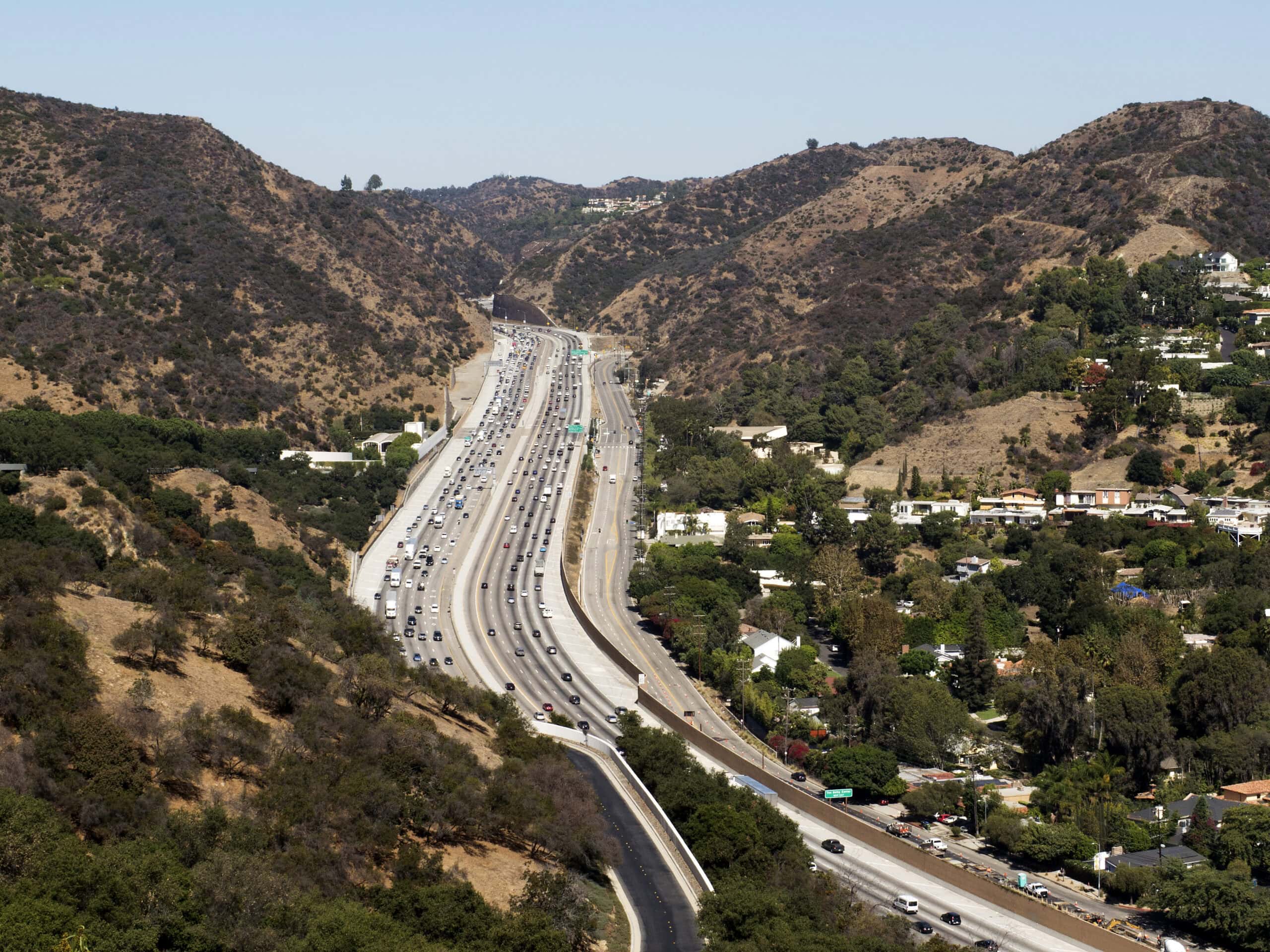 View of road near brentwood mental health.