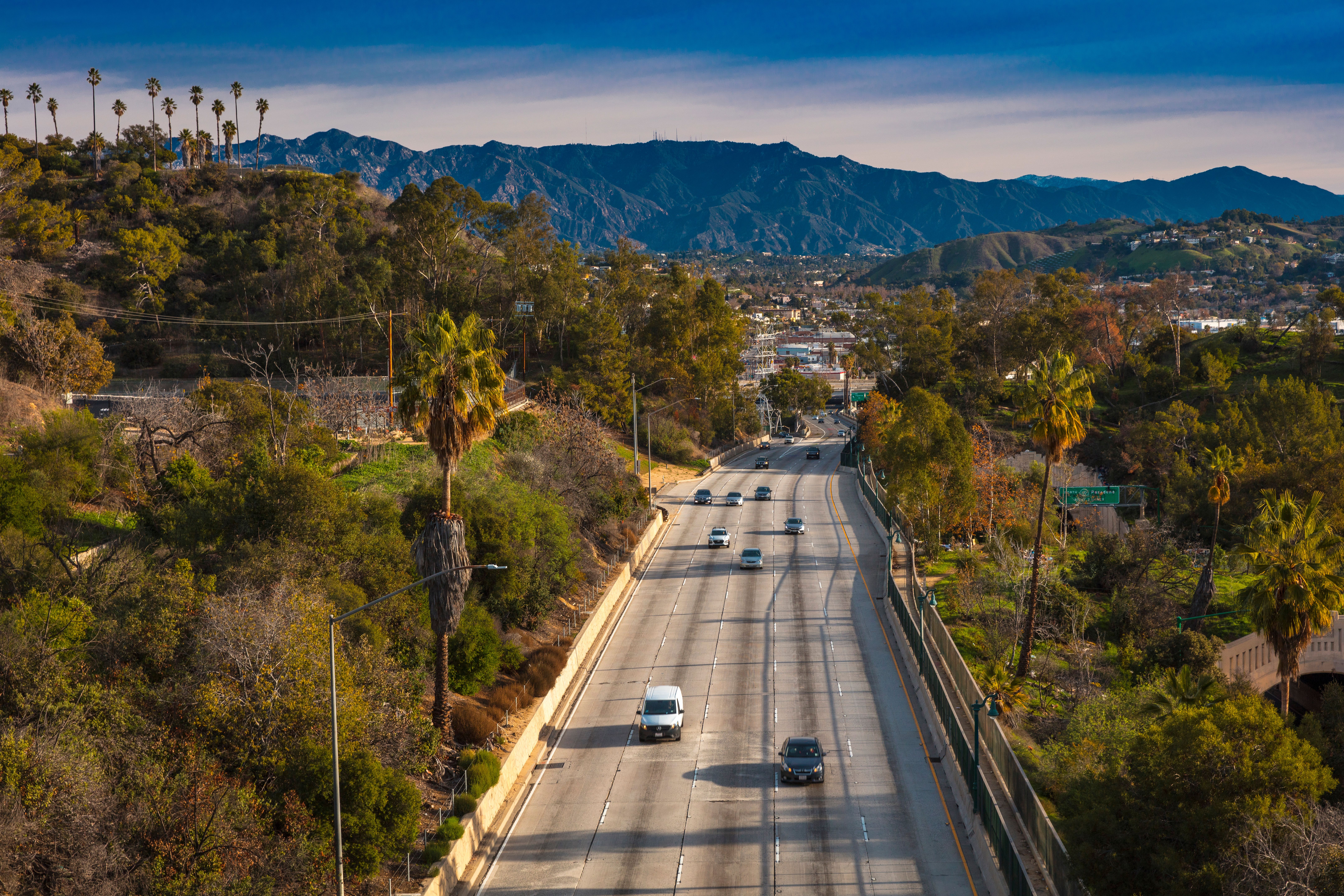Outside view near pasadena mental health center.
